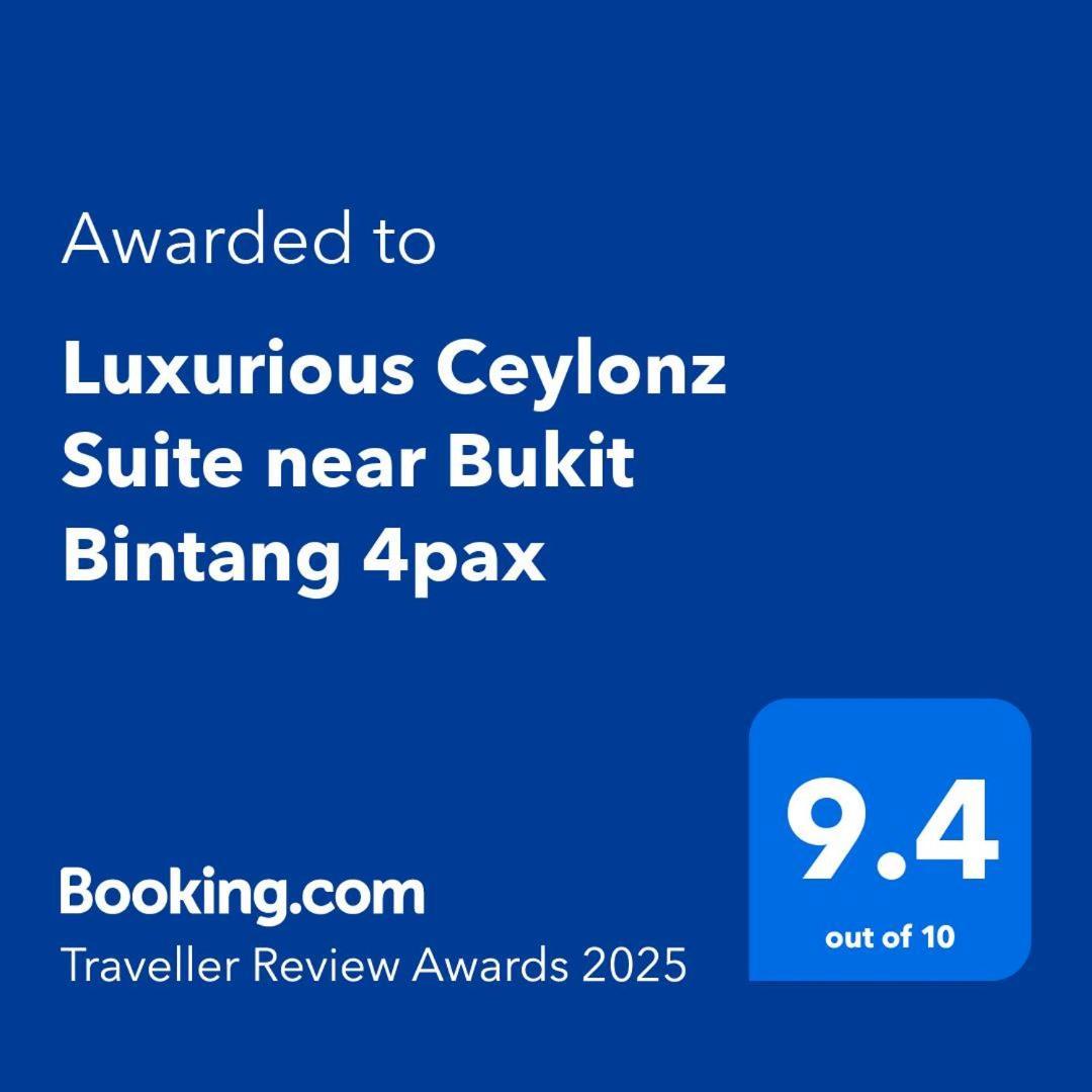 Luxurious Ceylonz Near Bukit Bintang 4pax Apartment *